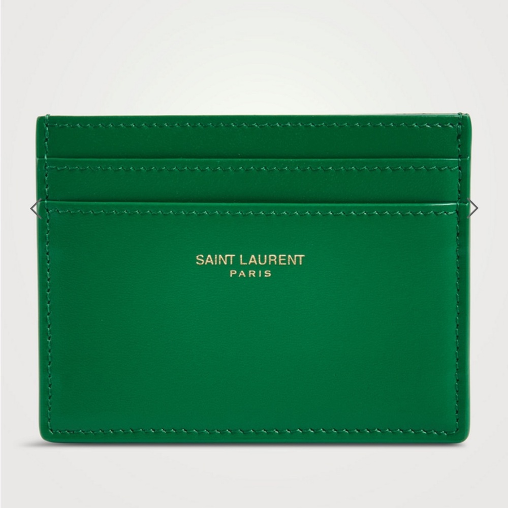 Saint Laurent Green Card Holder